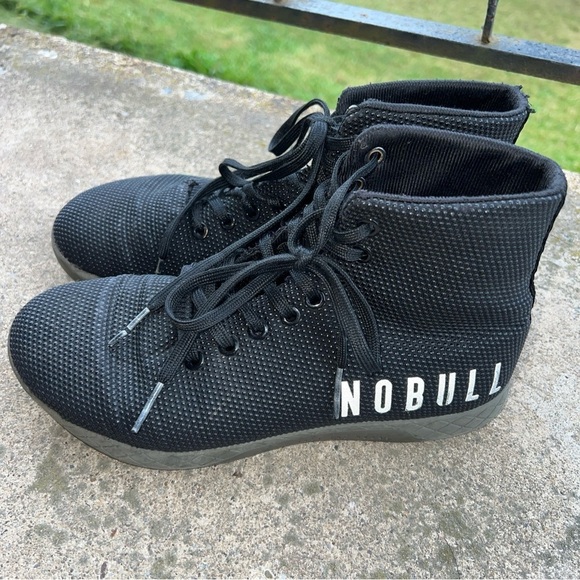 NOBULL Superfabric Men Size 7 Shoes Black High Top Training Athletic Sneakers main image 11